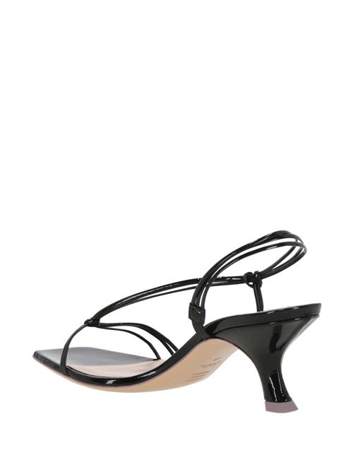 Black woman sandals Sebastian Milano | SE1213BLACK